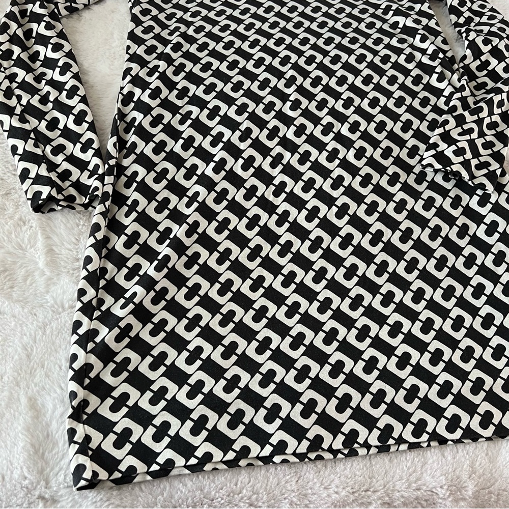 DVF 100% Silk Jersey Reina dress - Picture 4 of 10